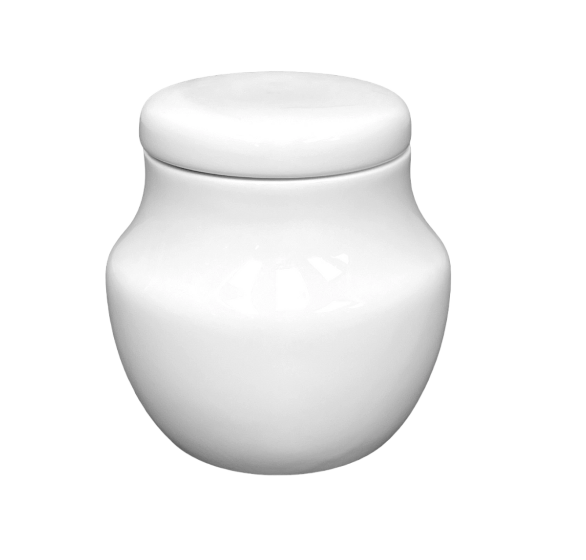 Uni 09 Zuckerdose 0.2lt in Weiss präsentiert im Onlineshop von KAQTU Design AG. Aufbewahrungsdose ist von Royal Porcelain