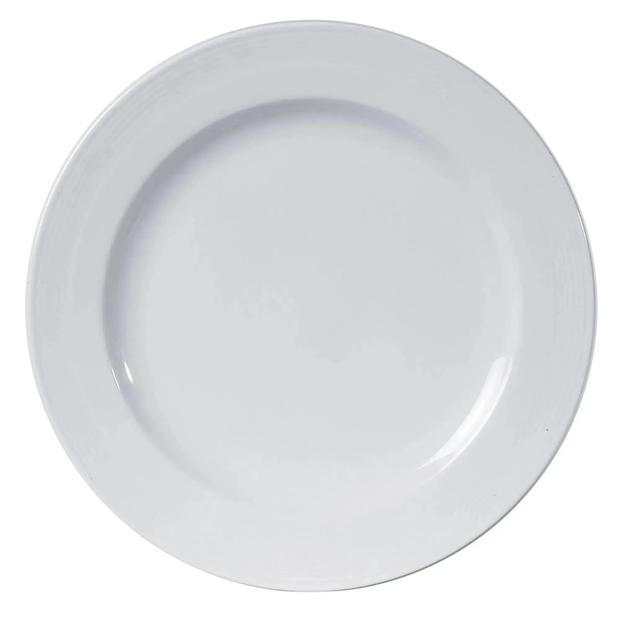 Eleganter Karat 19 Teller von Royal Porcelain, 23cm, aus hochwertigem Hartporzellan, spülmaschinenfest, mikrowellengeeignet, schlagfest.