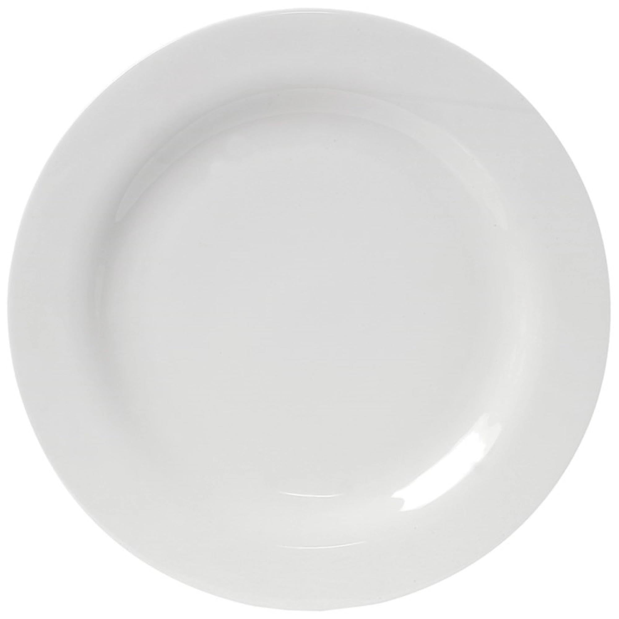 Verona BC Teller flach rund 32cm in Weiss präsentiert im Onlineshop von KAQTU Design AG. Teller ist von Royal Porcelain