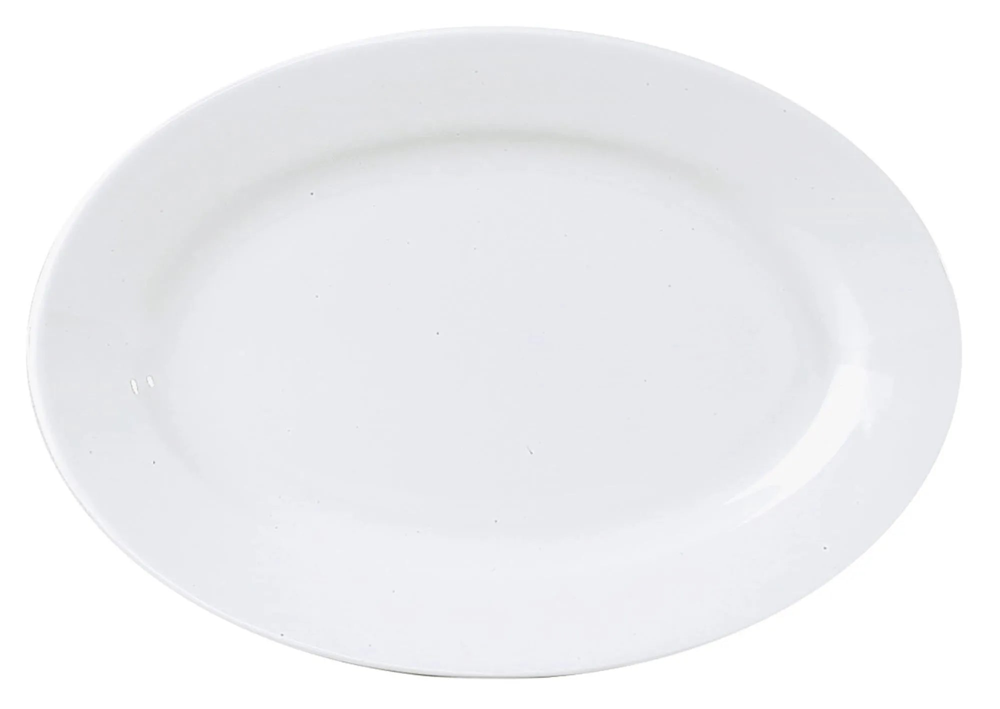 Elegante, ovale Porzellanplatte (26,5 cm) von Royal Porcelain: Langlebig, temperaturbeständig, ideal für stilvolle Präsentationen.