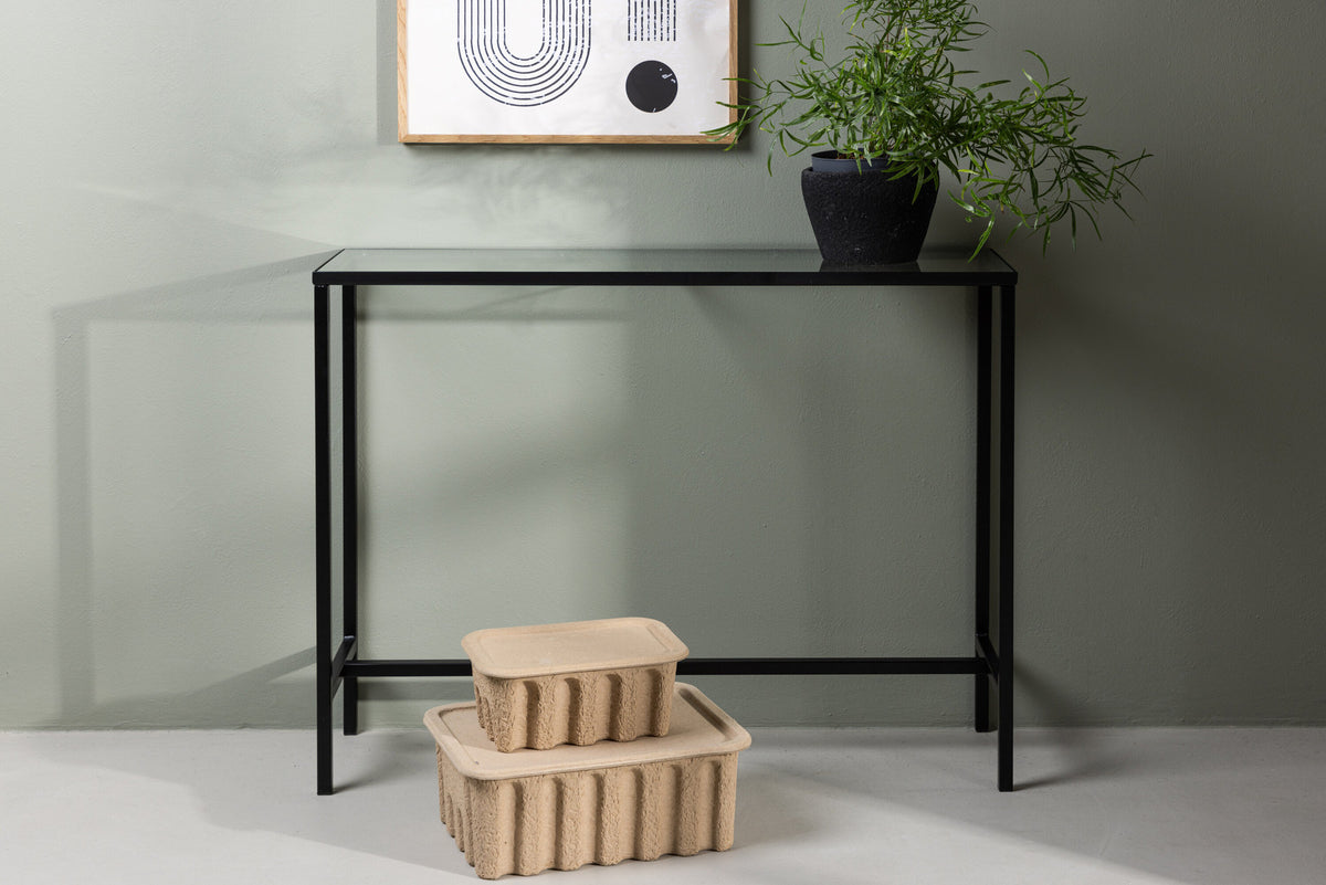 Dipp Beistelltisch in Schwarz präsentiert im Onlineshop von KAQTU Design AG. Beistelltisch ist von Venture Home