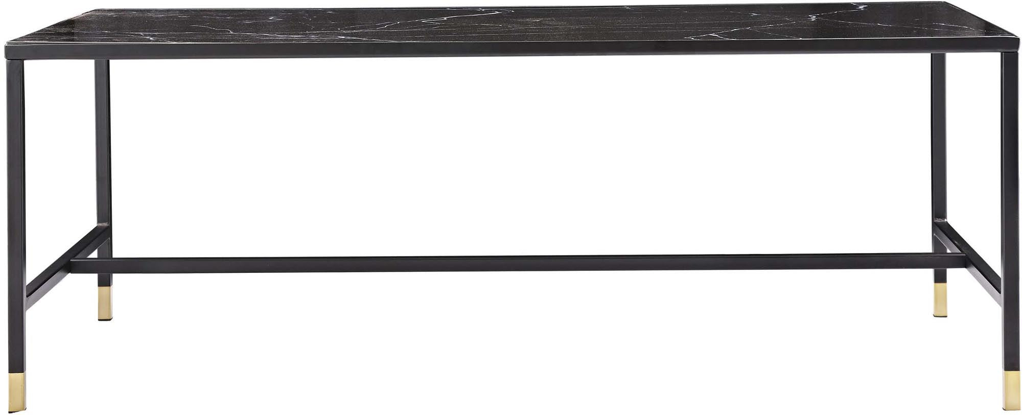 Dipp Beistelltisch in Schwarz/Gold präsentiert im Onlineshop von KAQTU Design AG. Beistelltisch ist von Venture Home