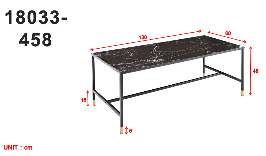 Dipp Beistelltisch in Schwarz/Gold präsentiert im Onlineshop von KAQTU Design AG. Beistelltisch ist von Venture Home
