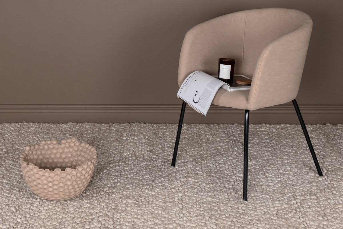 Jajru Teppich in Beige präsentiert im Onlineshop von KAQTU Design AG. Teppich ist von Venture Home
