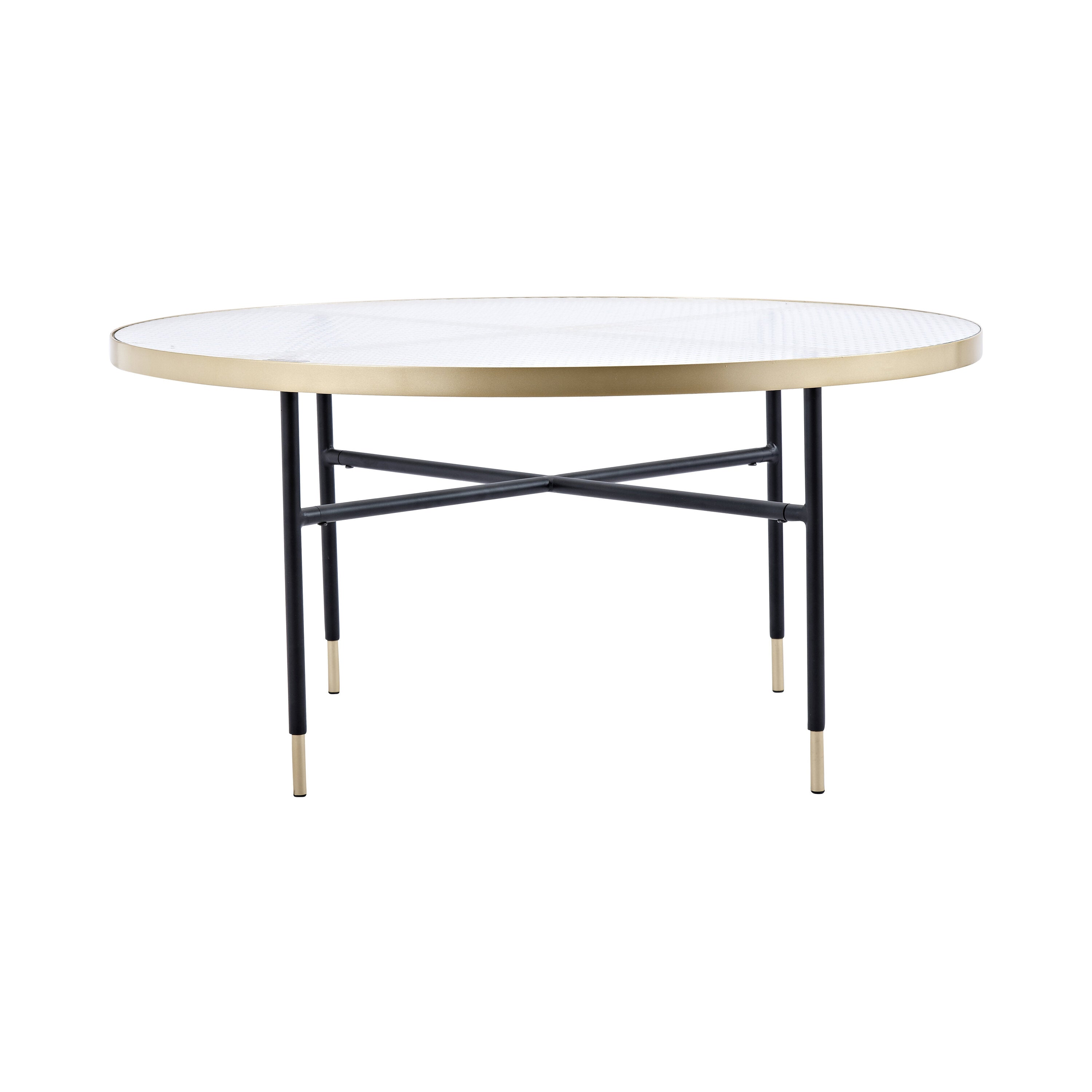 Bubbles Beistelltisch in Gold präsentiert im Onlineshop von KAQTU Design AG. Beistelltisch ist von Venture Home