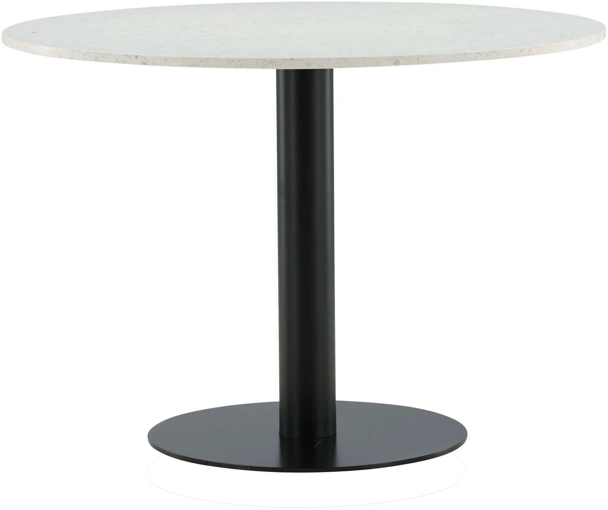 Eleganter Razzia Tisch: Terrazzo-Ästhetik für zeitgemäße Räume.