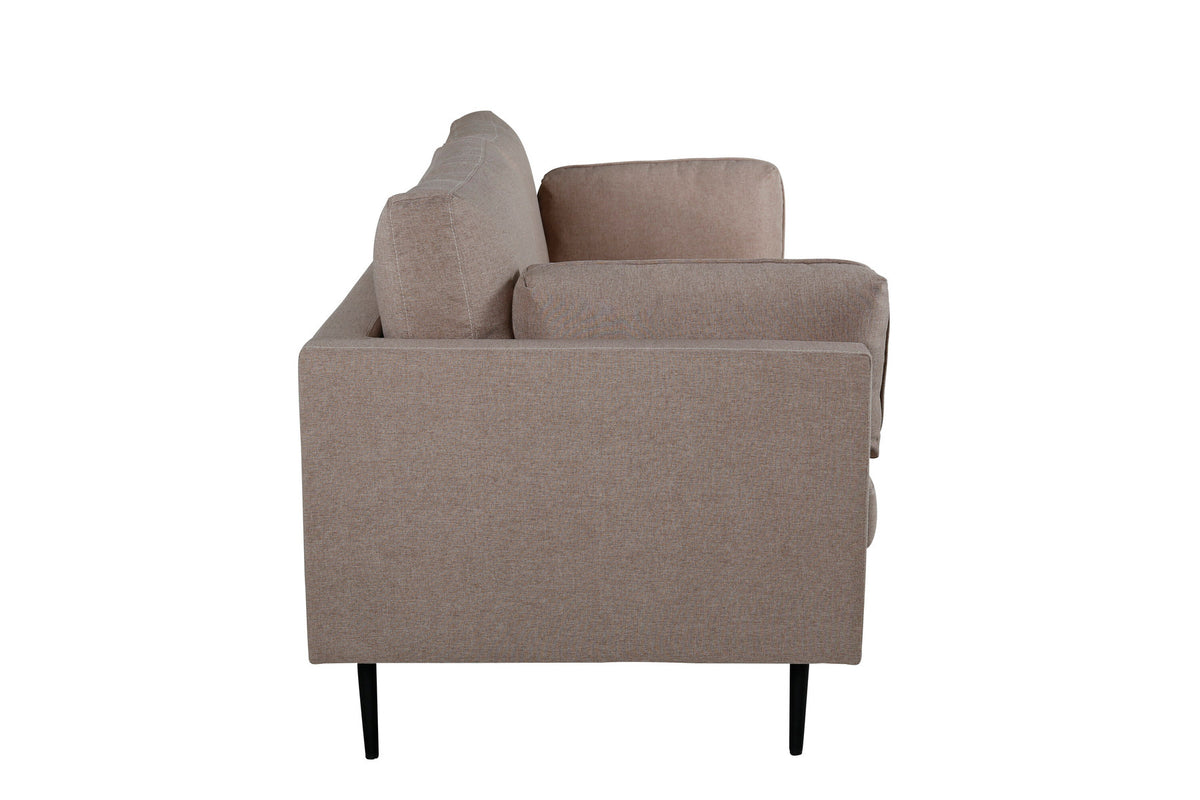 Boom Sofa in Braun/Schwarz präsentiert im Onlineshop von KAQTU Design AG. 3er Sofa ist von Venture Home