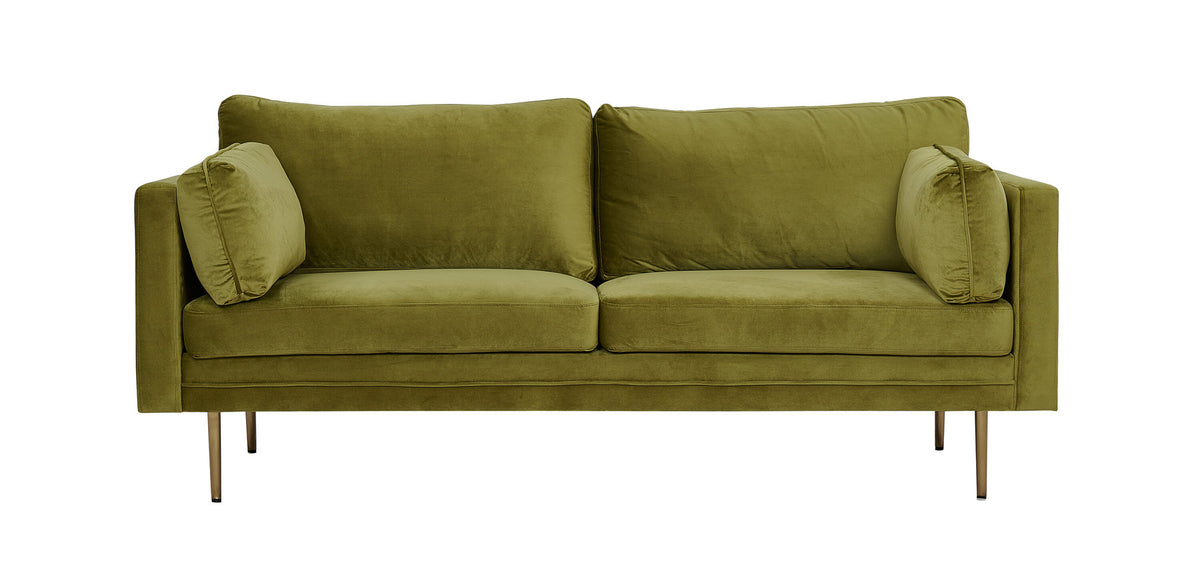 Boom Sofa in Grün präsentiert im Onlineshop von KAQTU Design AG. 3er Sofa ist von Venture Home