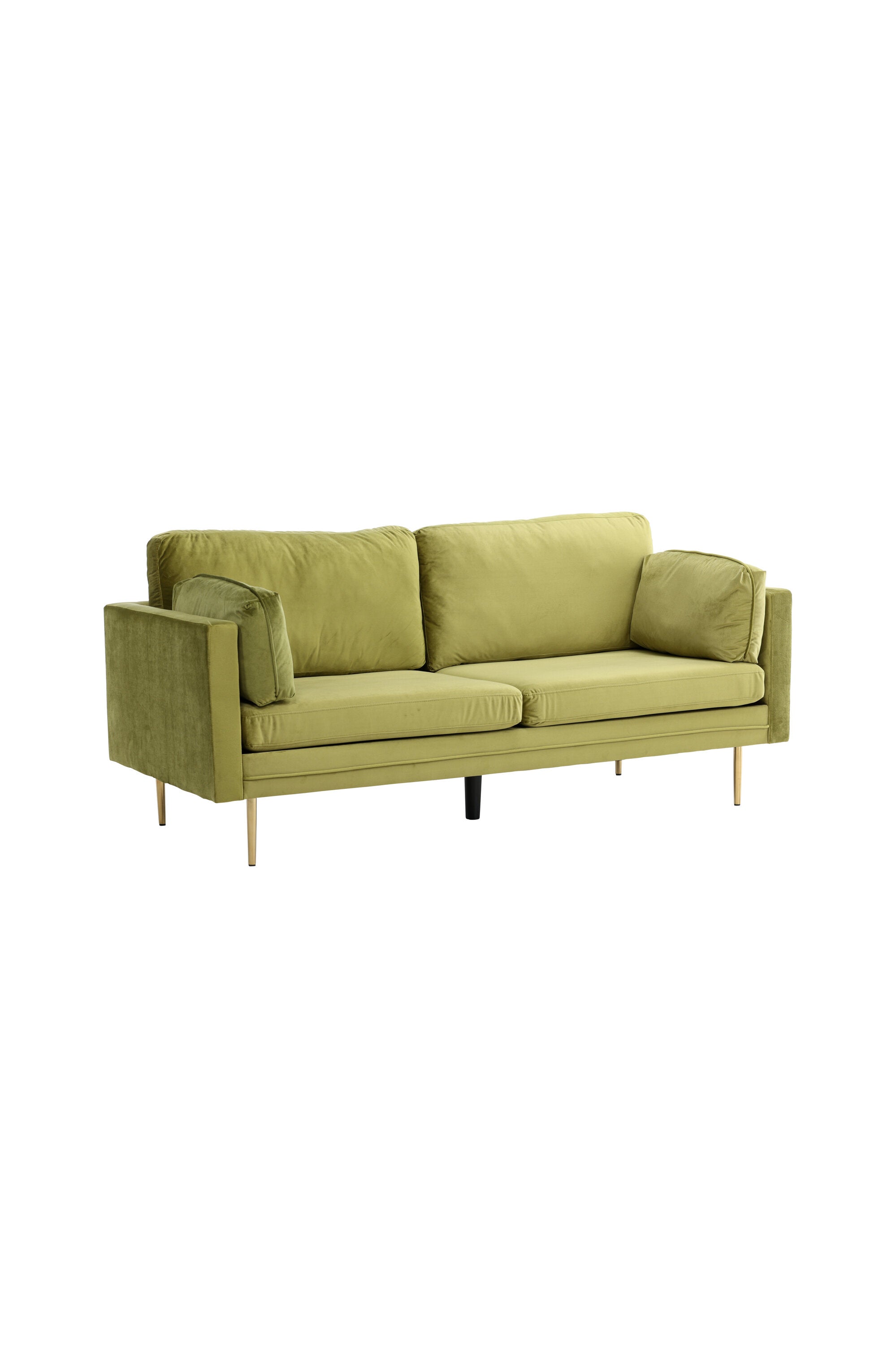 Boom Sofa in Grün präsentiert im Onlineshop von KAQTU Design AG. 3er Sofa ist von Venture Home