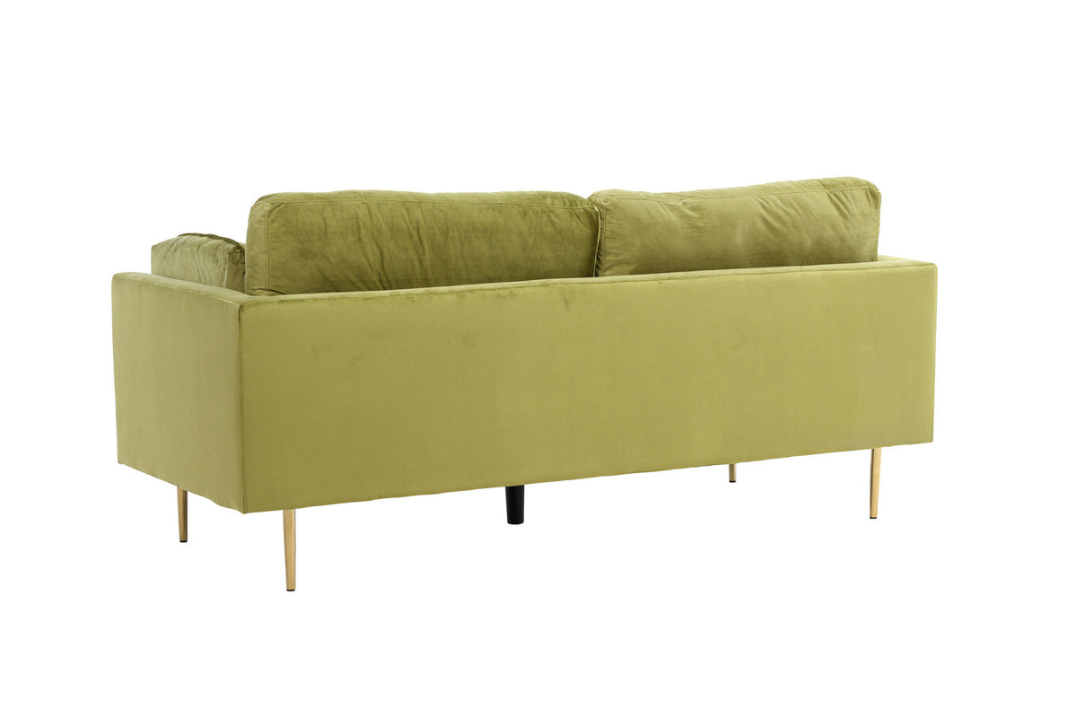 Boom Sofa in Grün präsentiert im Onlineshop von KAQTU Design AG. 3er Sofa ist von Venture Home