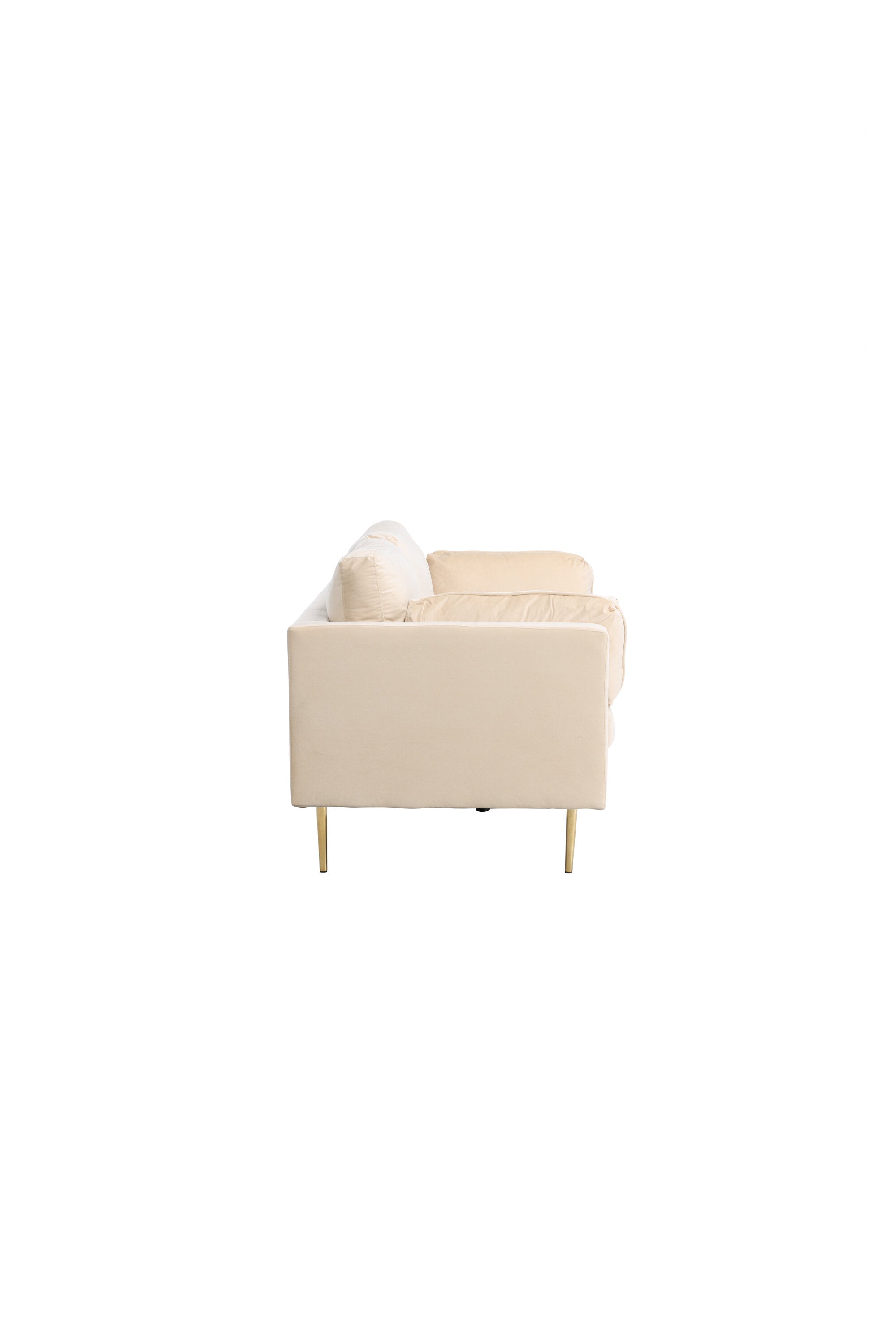 Boom Sofa in Creme präsentiert im Onlineshop von KAQTU Design AG. 3er Sofa ist von Venture Home