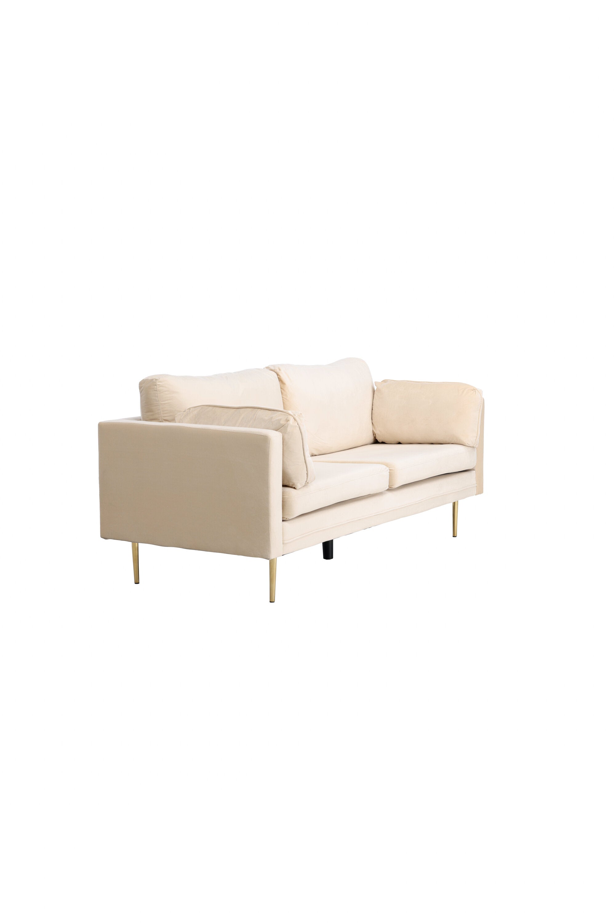 Boom Sofa in Creme präsentiert im Onlineshop von KAQTU Design AG. 3er Sofa ist von Venture Home