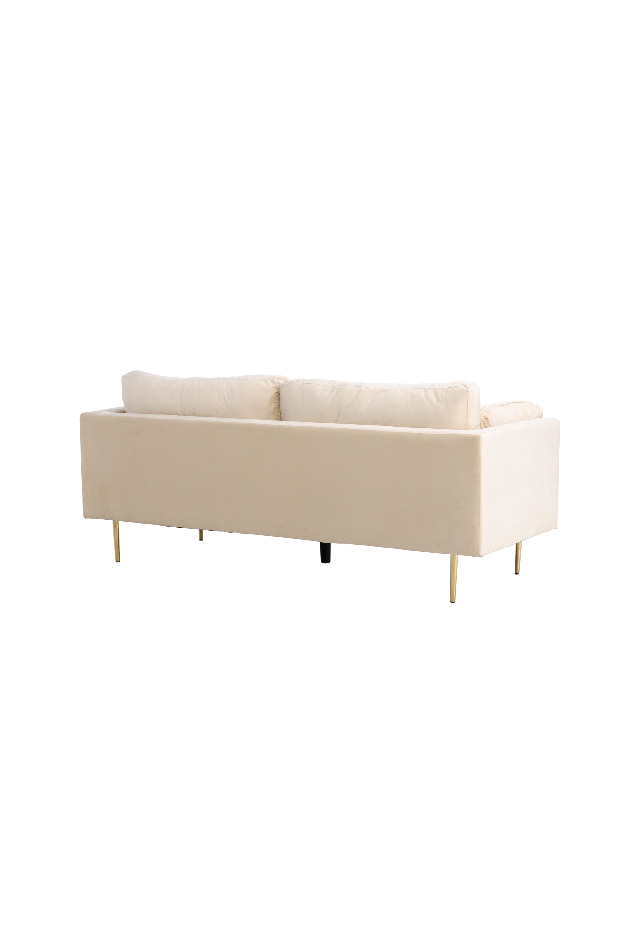 Boom Sofa in Creme präsentiert im Onlineshop von KAQTU Design AG. 3er Sofa ist von Venture Home