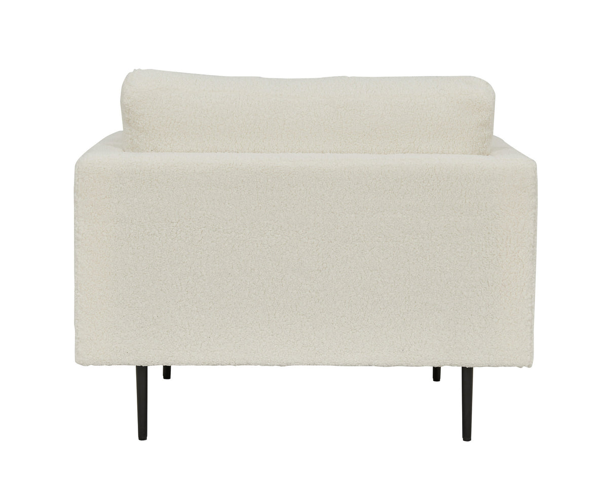 Boom Sessel in Weiss präsentiert im Onlineshop von KAQTU Design AG. Sessel mit Armlehnen ist von Venture Home