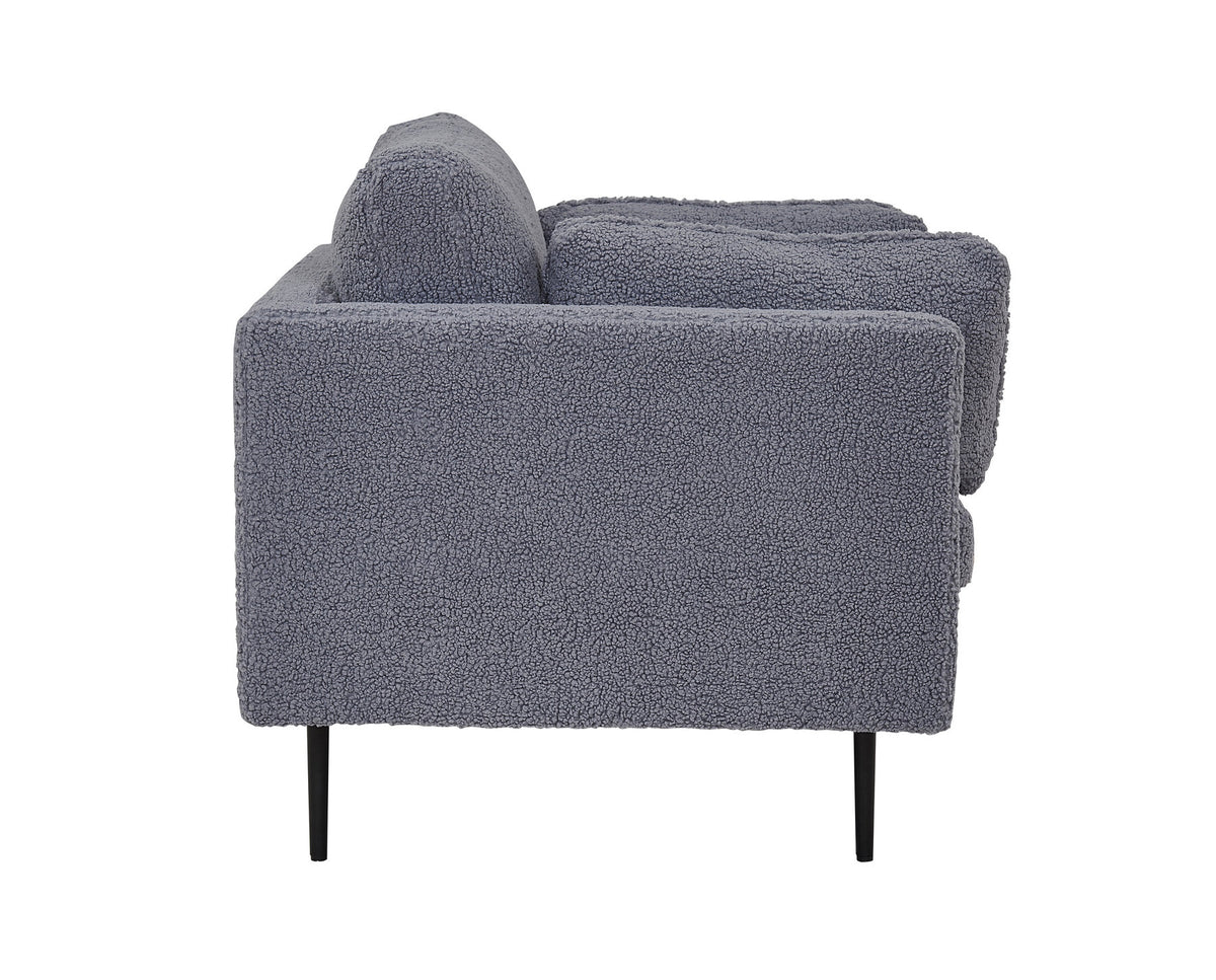 Boom Sessel in Dunkelgrau präsentiert im Onlineshop von KAQTU Design AG. Sessel mit Armlehnen ist von Venture Home