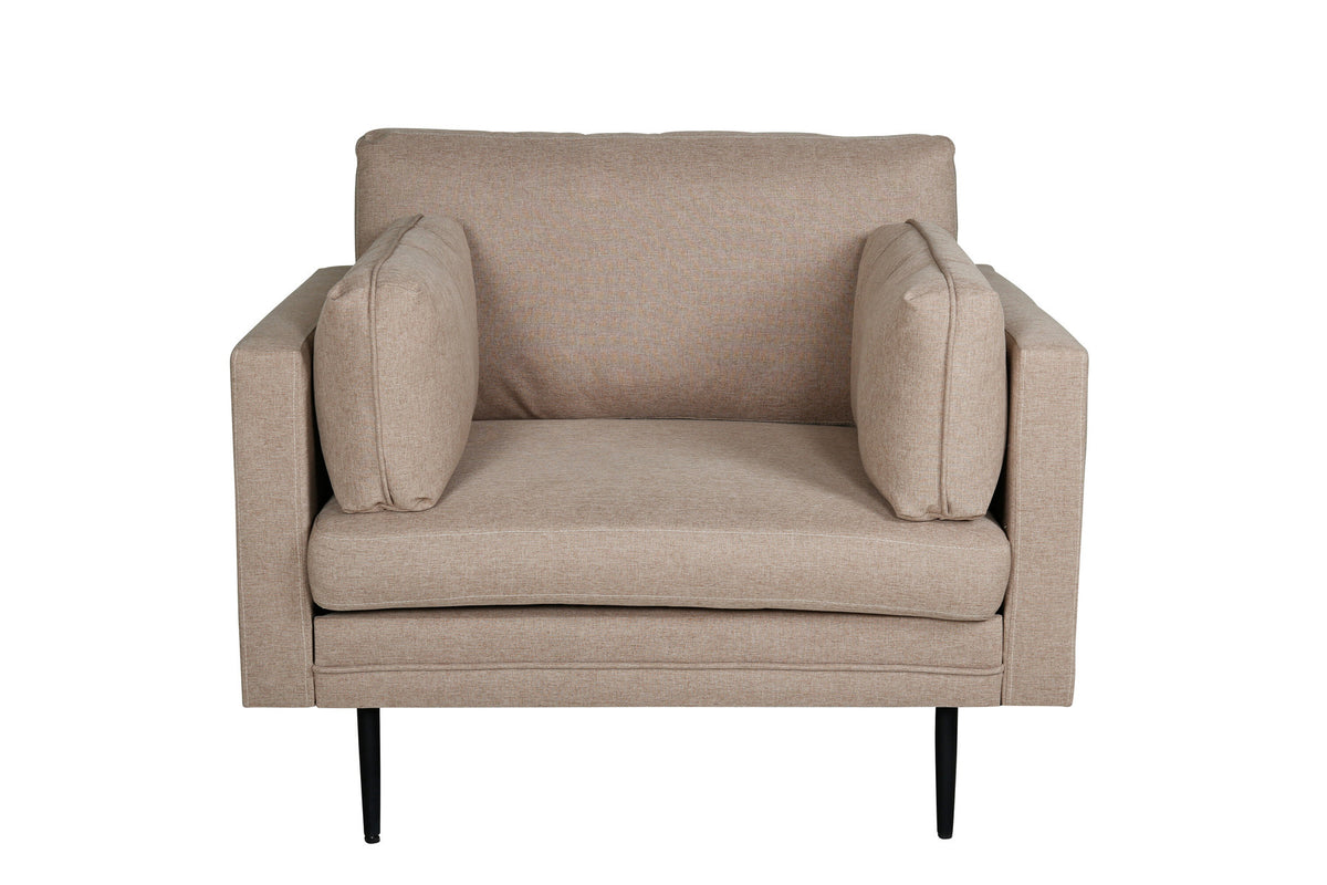 Boom Sessel in Braun präsentiert im Onlineshop von KAQTU Design AG. Sessel mit Armlehnen ist von Venture Home