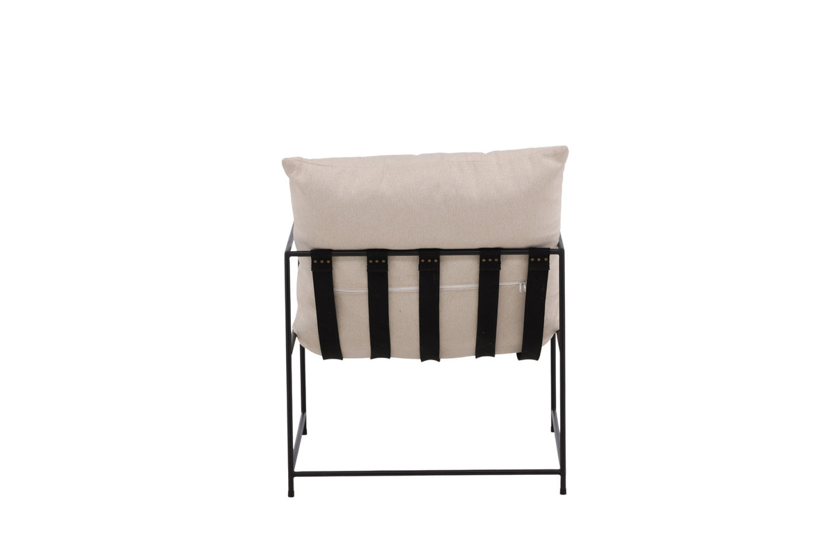 Sedalia Sessel in Weiss präsentiert im Onlineshop von KAQTU Design AG. Sessel mit Armlehnen ist von Venture Home
