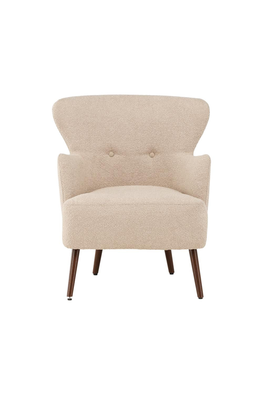 Lincoln Sessel in Beige präsentiert im Onlineshop von KAQTU Design AG. Sessel mit Armlehnen ist von Venture Home