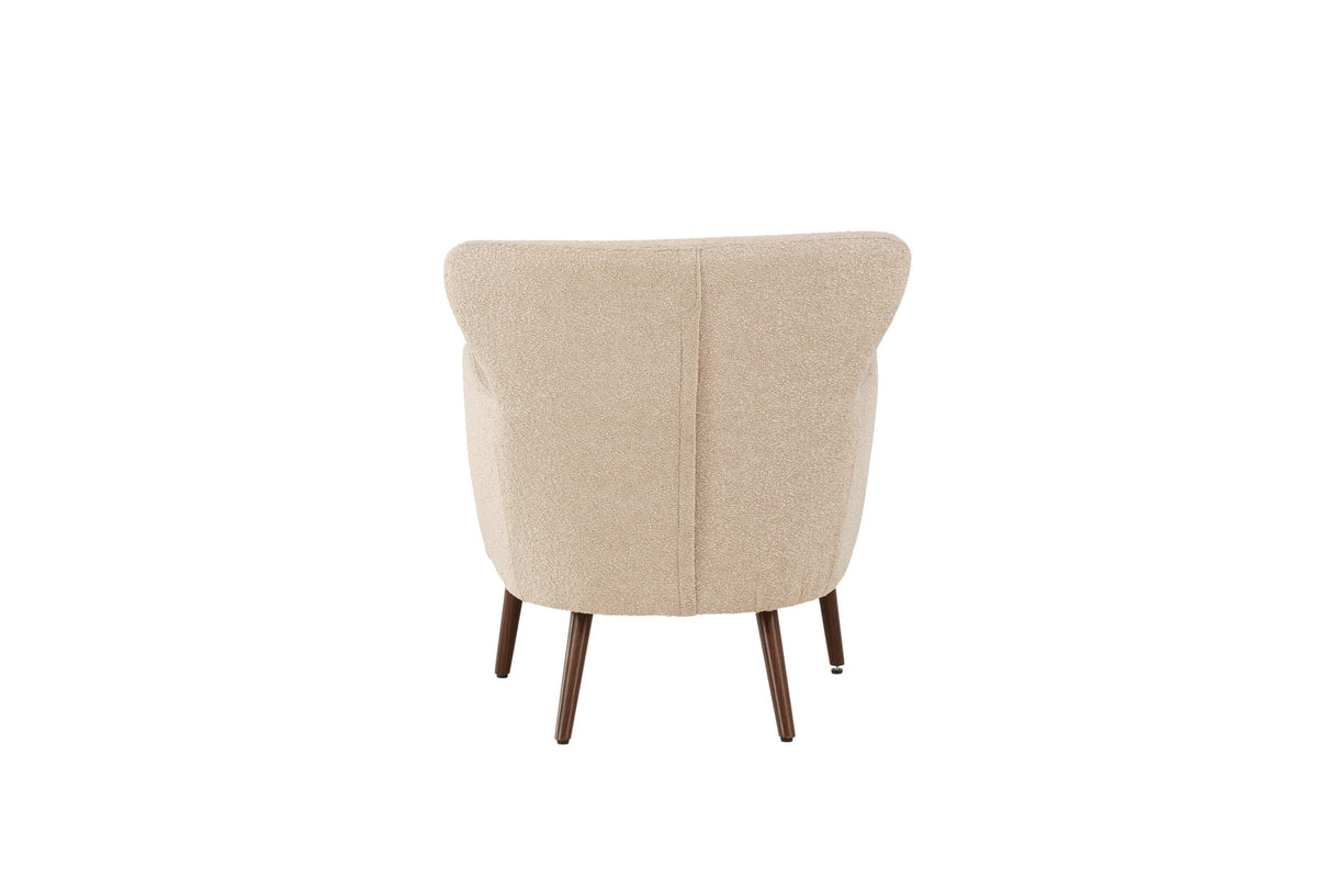 Lincoln Sessel in Beige präsentiert im Onlineshop von KAQTU Design AG. Sessel mit Armlehnen ist von Venture Home