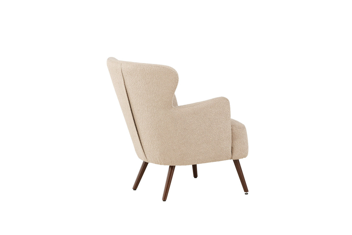 Lincoln Sessel in Beige präsentiert im Onlineshop von KAQTU Design AG. Sessel mit Armlehnen ist von Venture Home