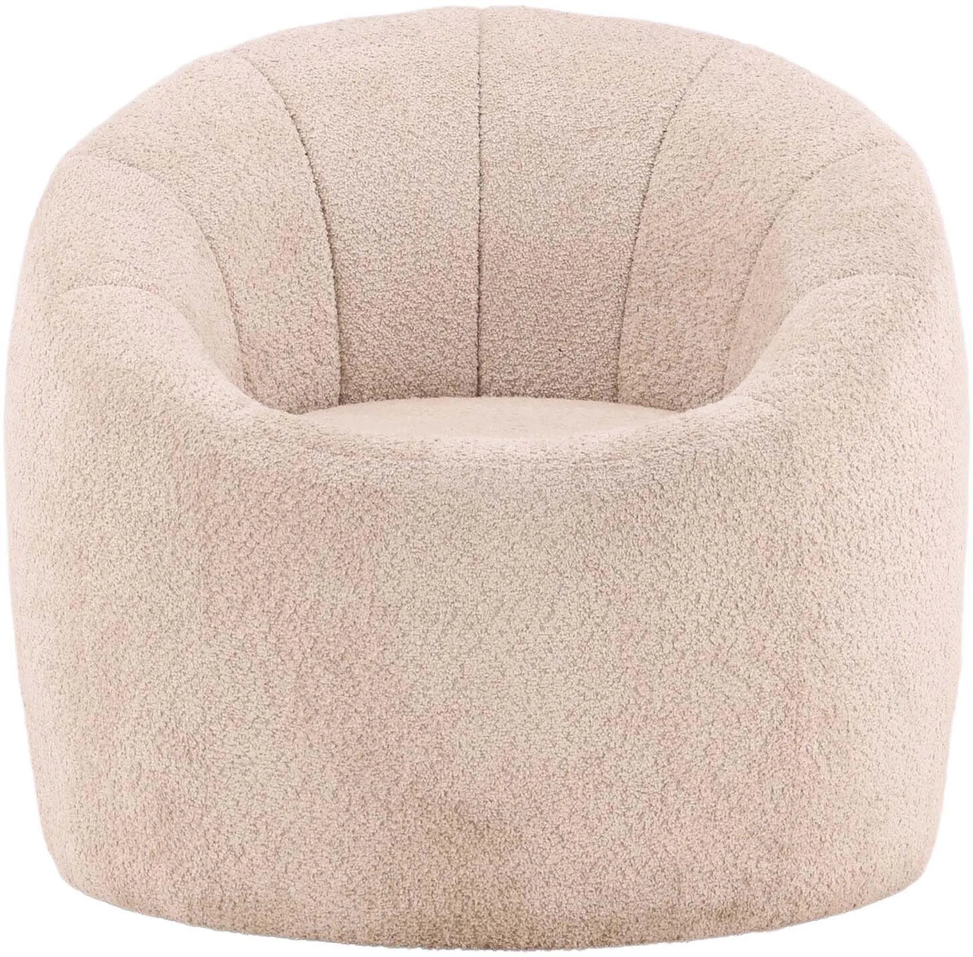 Eleganter Warren Sessel von Venture Home in zeitlosem Beige.