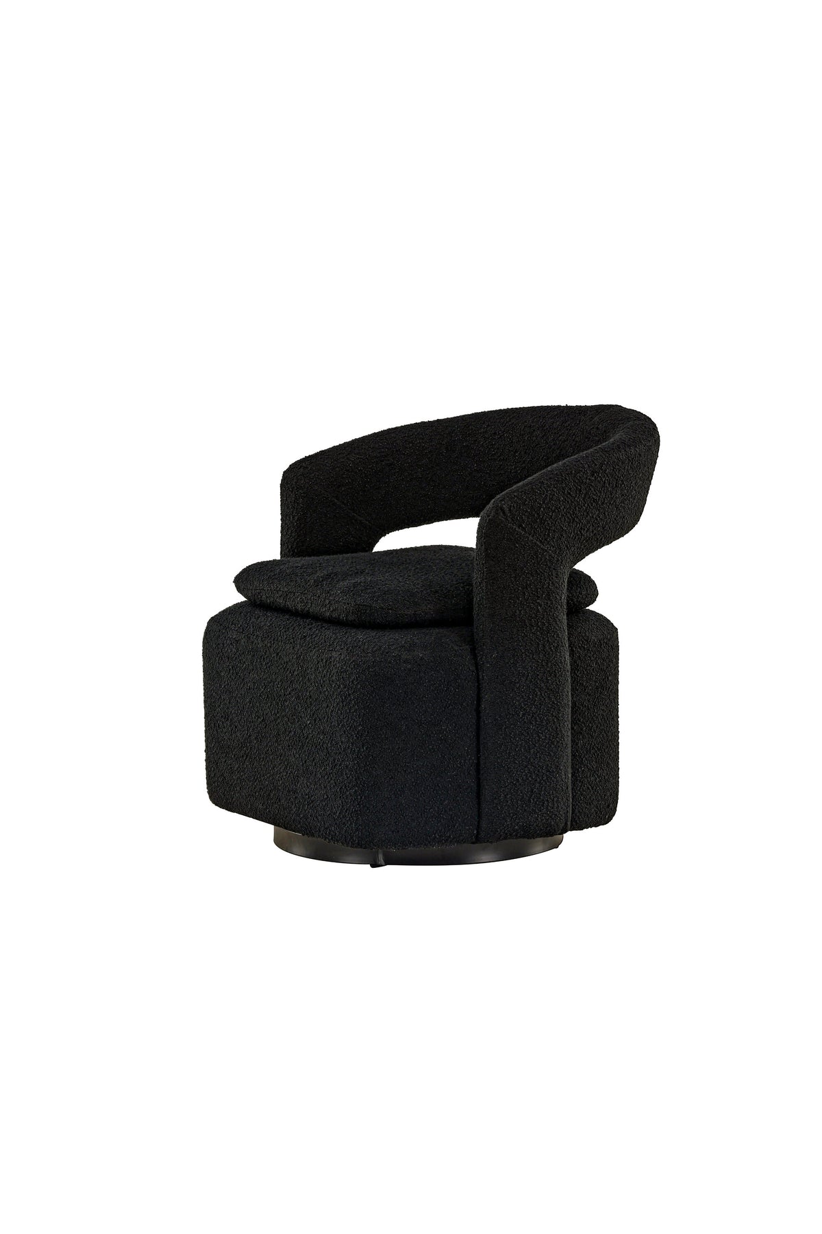 Laurel Sessel in Schwarz präsentiert im Onlineshop von KAQTU Design AG. Sessel mit Armlehnen ist von Venture Home