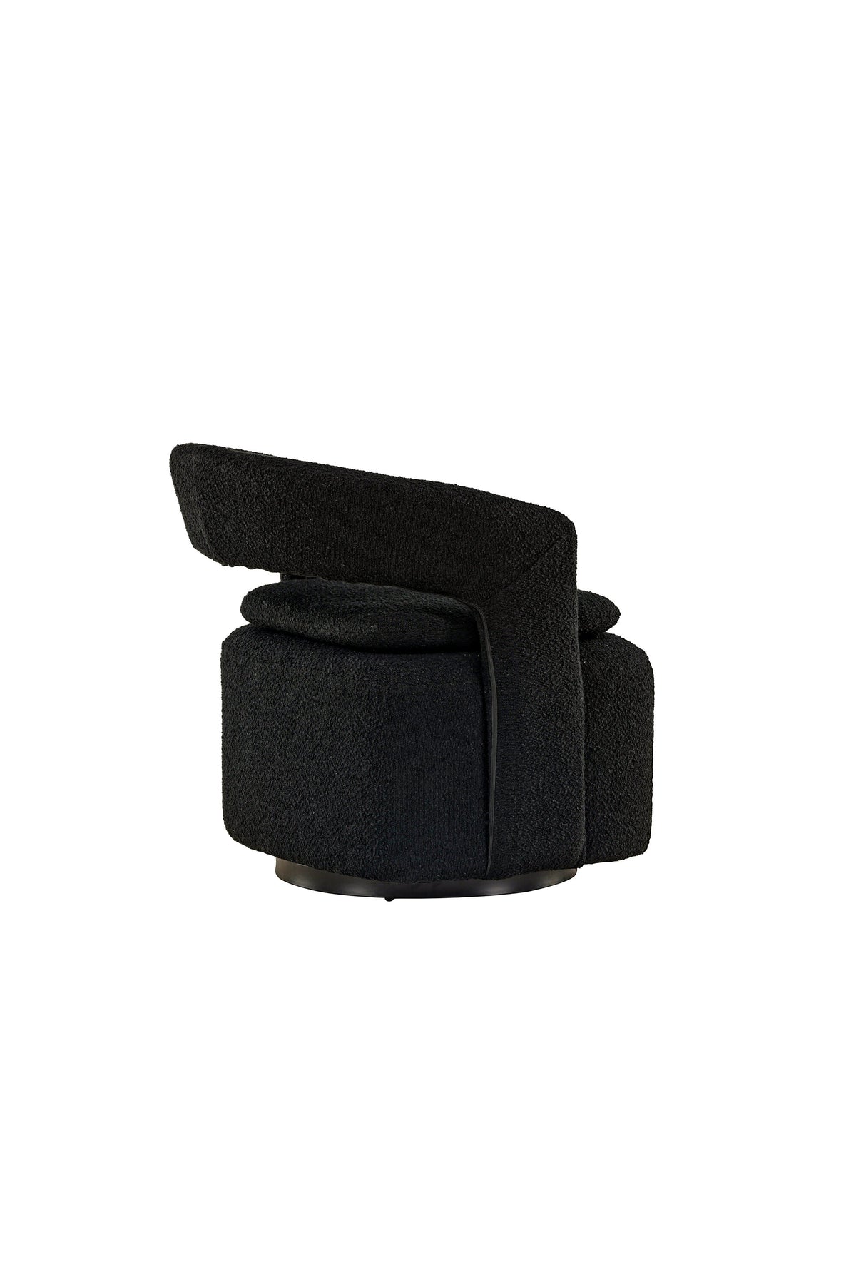 Laurel Sessel in Schwarz präsentiert im Onlineshop von KAQTU Design AG. Sessel mit Armlehnen ist von Venture Home