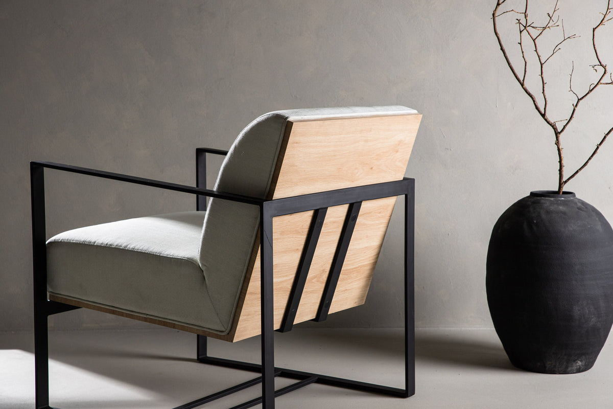 Kansas Sessel in Cremefarben präsentiert im Onlineshop von KAQTU Design AG. Sessel mit Armlehnen ist von Venture Home