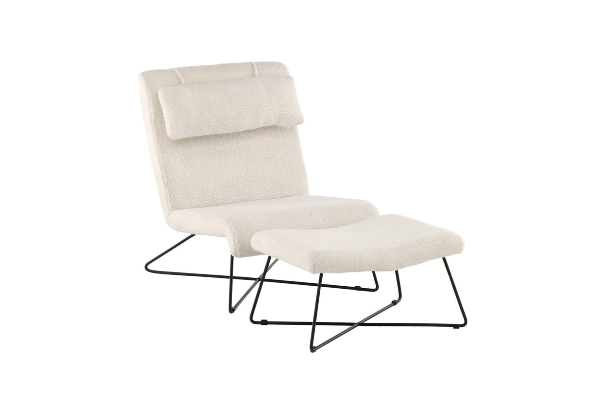 Laconia Sessel in Weiss präsentiert im Onlineshop von KAQTU Design AG. Sessel ist von Venture Home