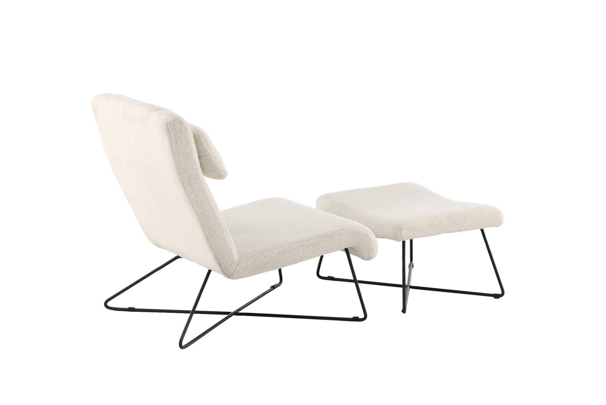 Laconia Sessel in Weiss präsentiert im Onlineshop von KAQTU Design AG. Sessel ist von Venture Home