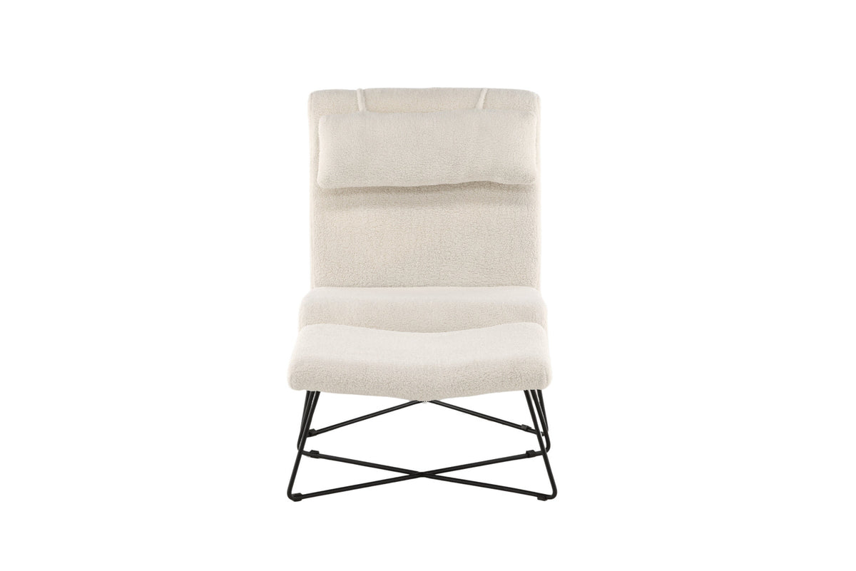 Laconia Sessel in Weiss präsentiert im Onlineshop von KAQTU Design AG. Sessel ist von Venture Home