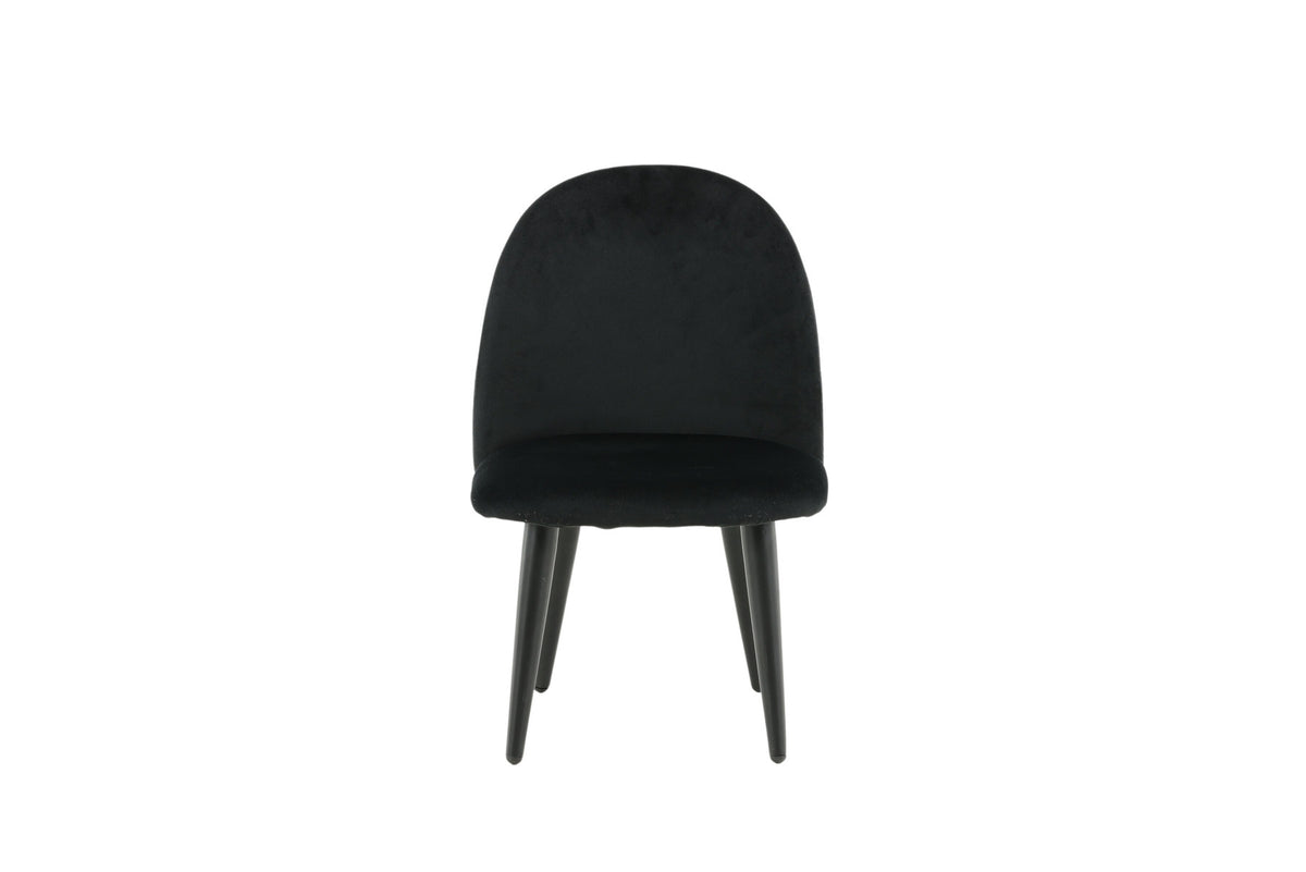 Velvet Stuhl XXS in Schwarz präsentiert im Onlineshop von KAQTU Design AG. Stuhl ist von Venture Home