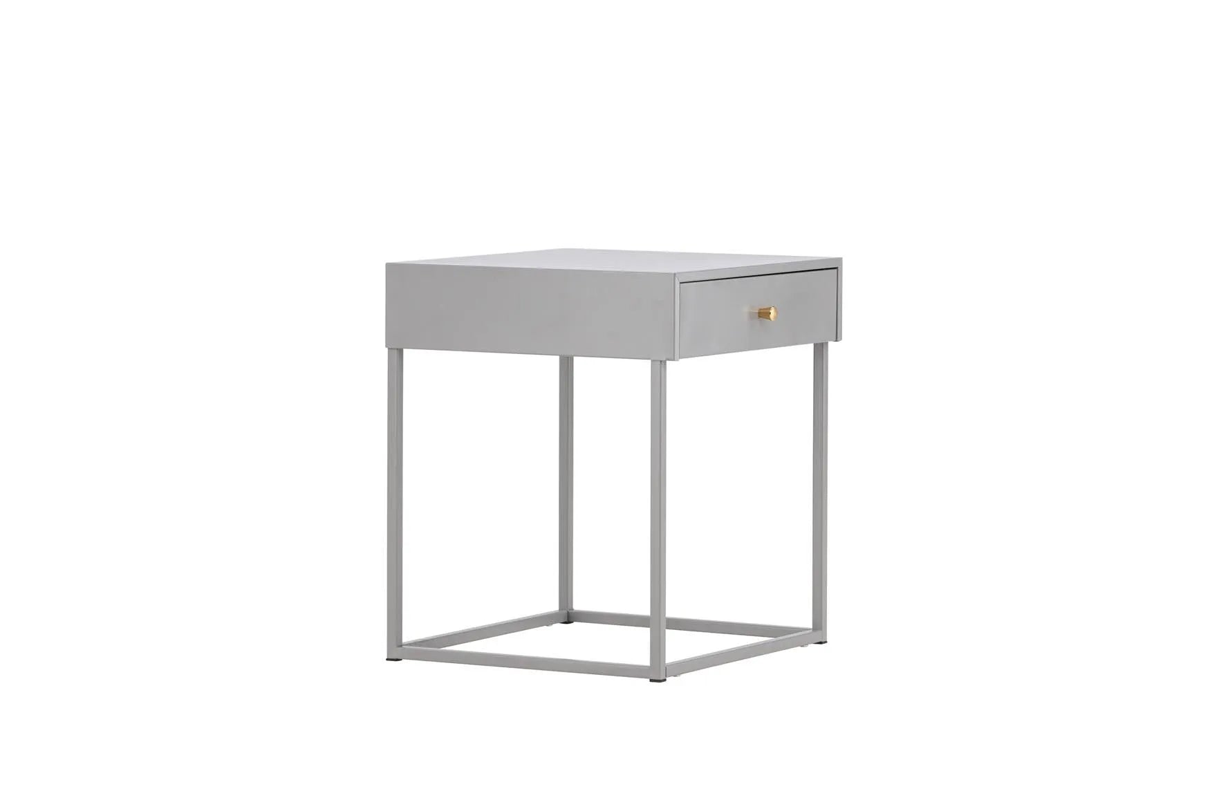 Eleganter Bakal Nachttisch von Venture Home für zeitlose Ästhetik.