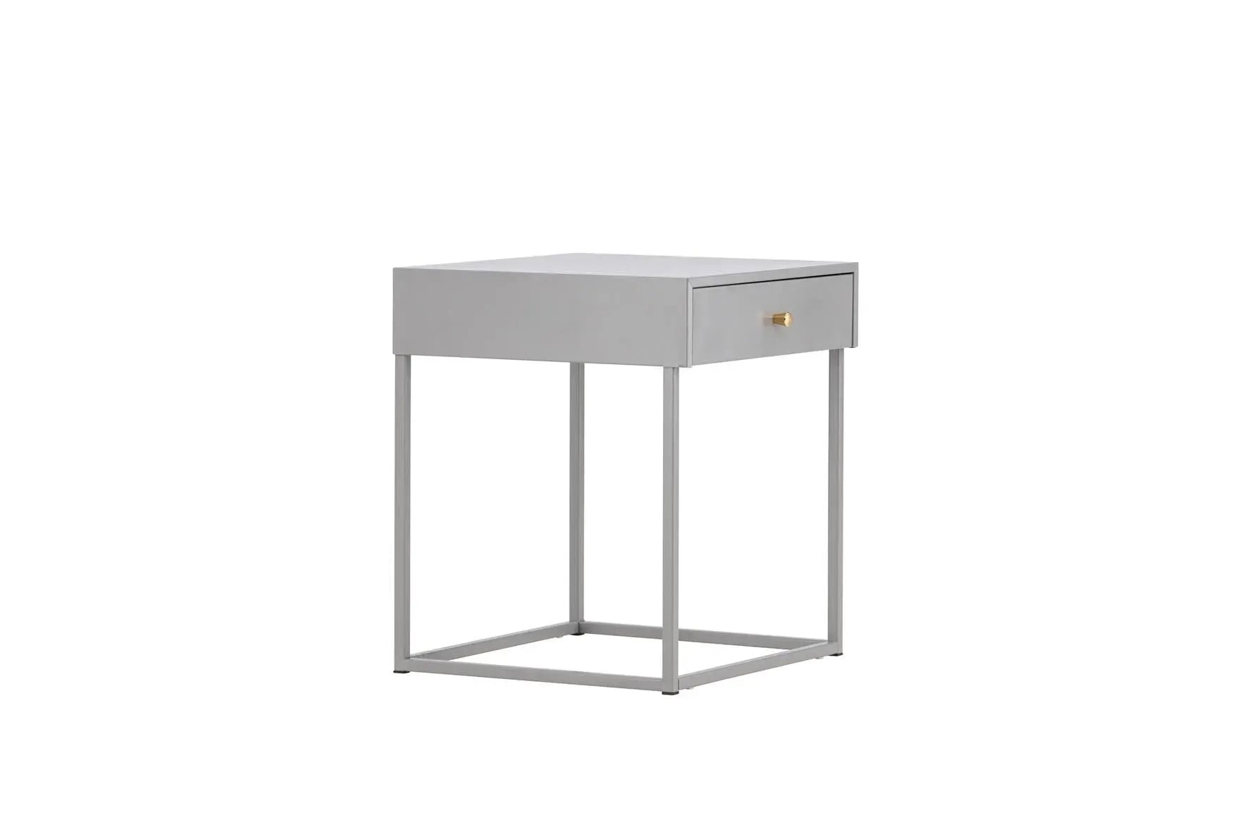 Eleganter Bakal Nachttisch von Venture Home für zeitlose Ästhetik.