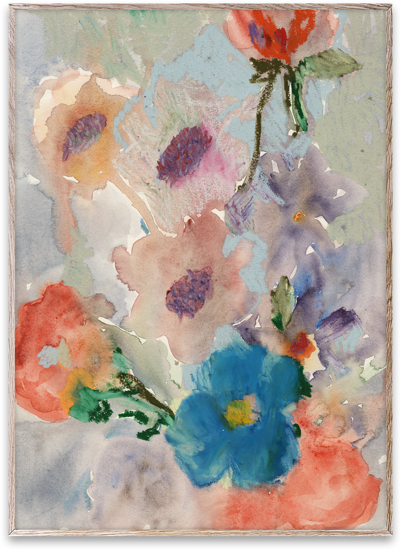 Bunch of Flowers  in Multicolor präsentiert im Onlineshop von KAQTU Design AG. Bild ist von Paper Collective