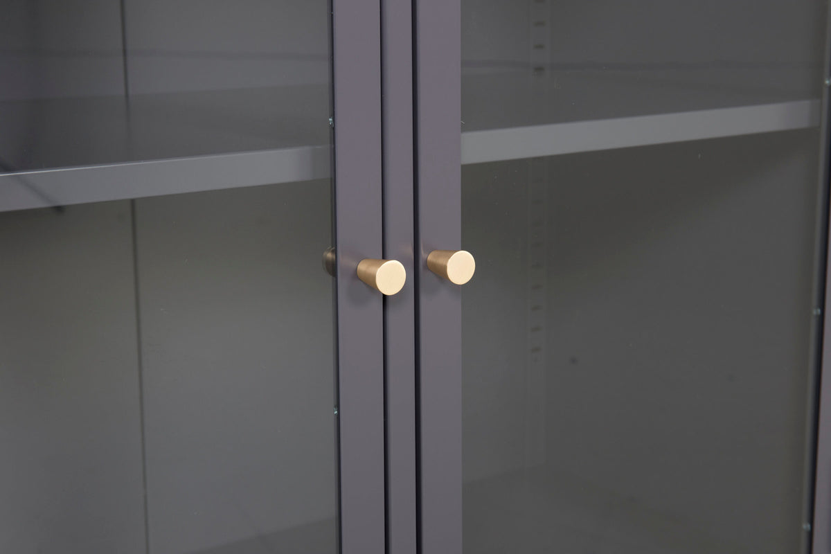Will Kabinett in Grau präsentiert im Onlineshop von KAQTU Design AG. Cabinet ist von Venture Home