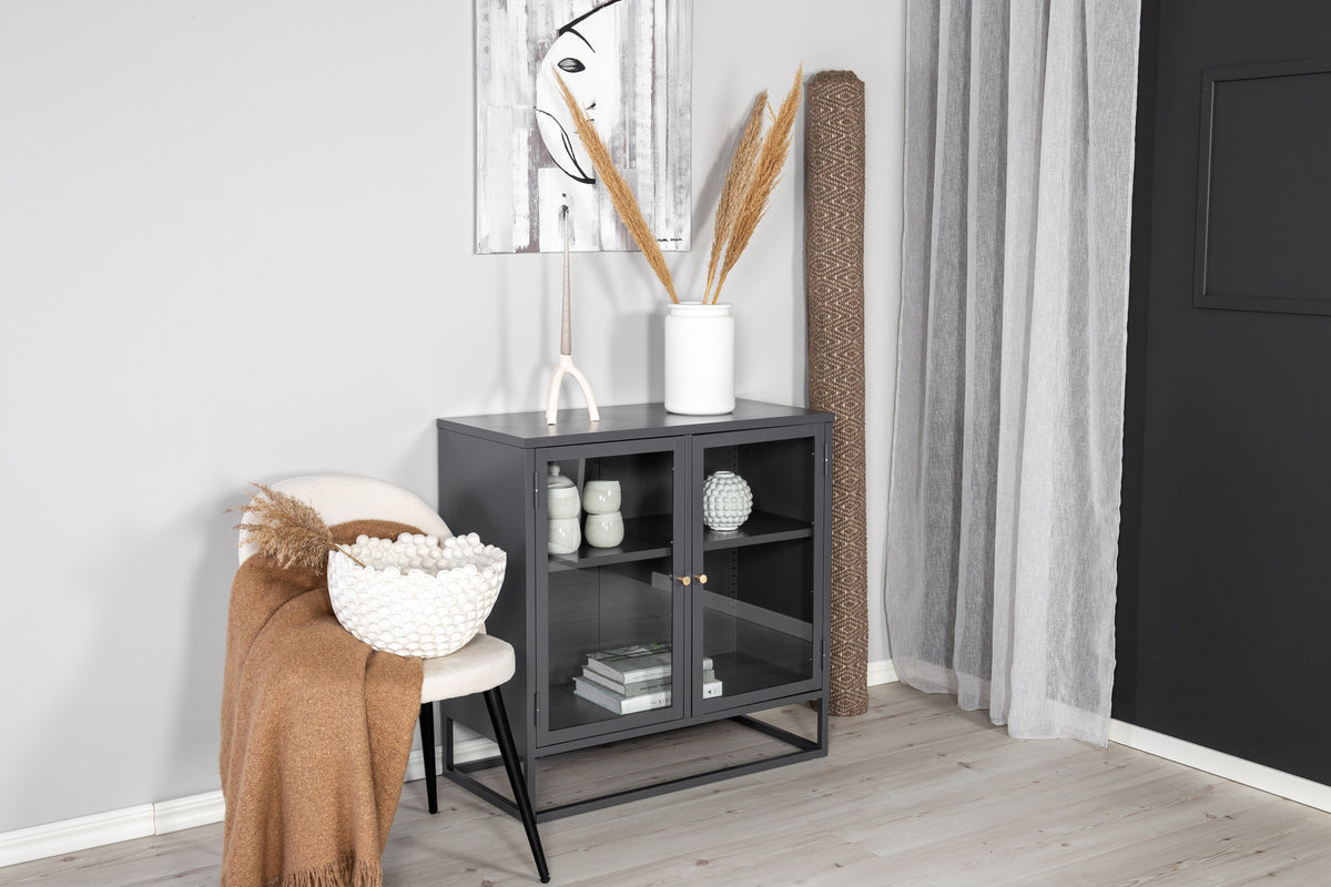 Will Kabinett in Grau präsentiert im Onlineshop von KAQTU Design AG. Cabinet ist von Venture Home