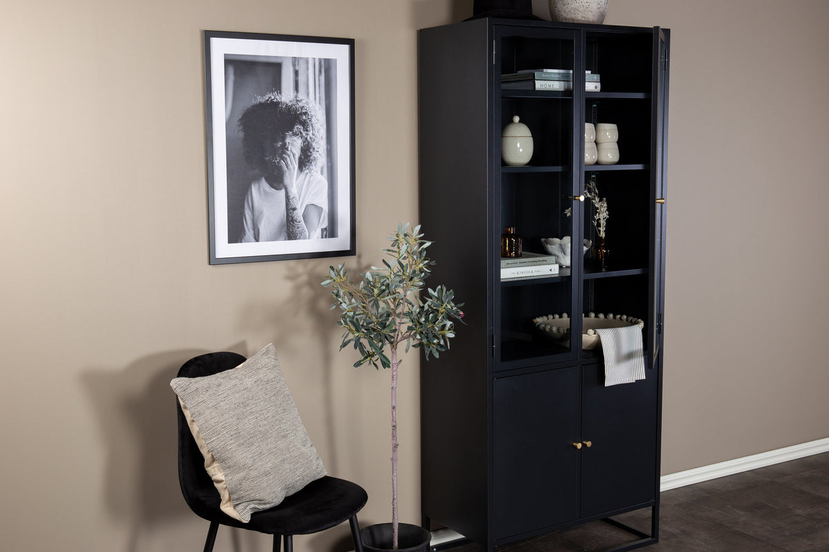 Will Kabinett in Schwarz präsentiert im Onlineshop von KAQTU Design AG. Cabinet ist von Venture Home