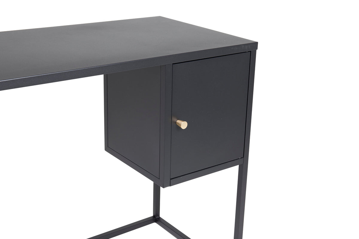 Will Schreibtisch in Schwarz präsentiert im Onlineshop von KAQTU Design AG. Schreibtisch ist von Venture Home