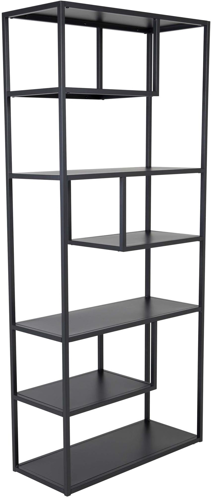 Staal Bücherregal in Schwarz präsentiert im Onlineshop von KAQTU Design AG. Standregal ist von Venture Home