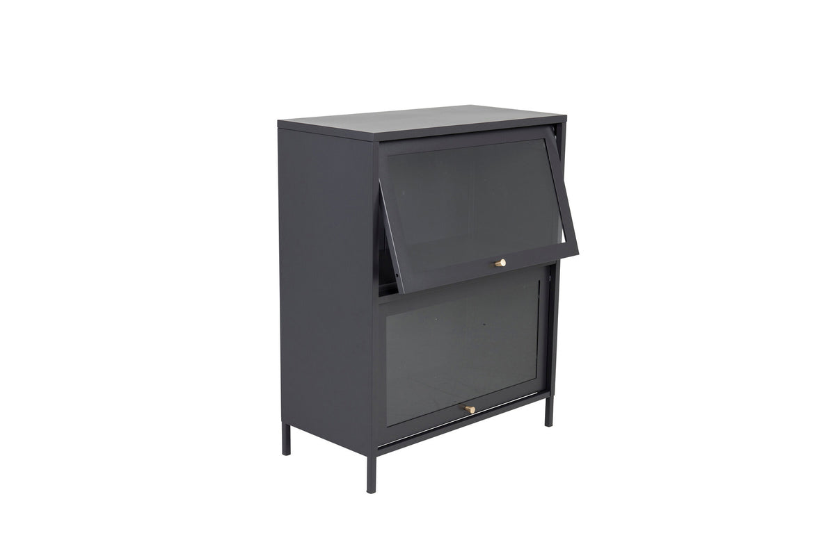 Will Kabinett in Schwarz präsentiert im Onlineshop von KAQTU Design AG. Cabinet ist von Venture Home