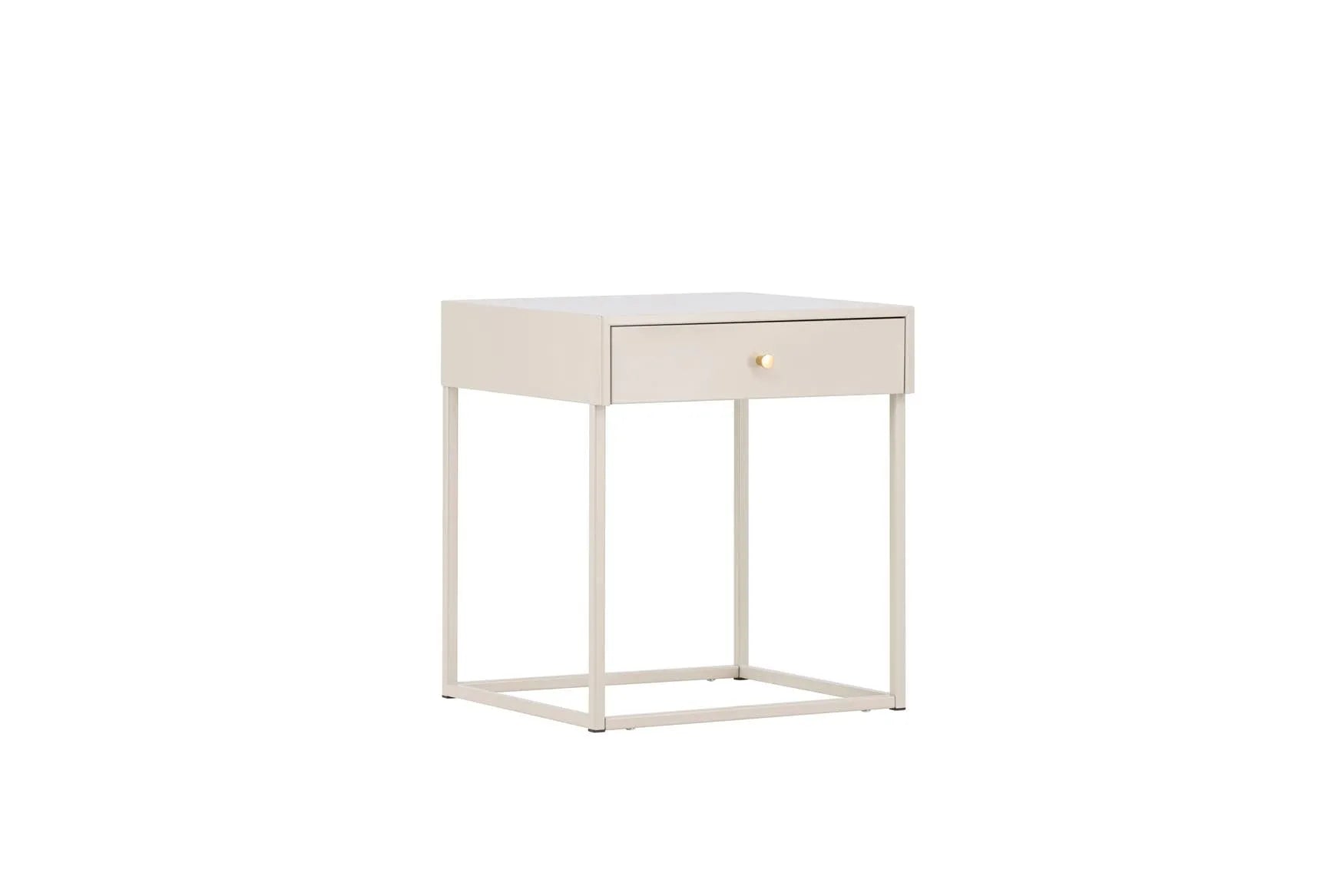 Eleganter Bakal Nachttisch von Venture Home für zeitlose Ästhetik.