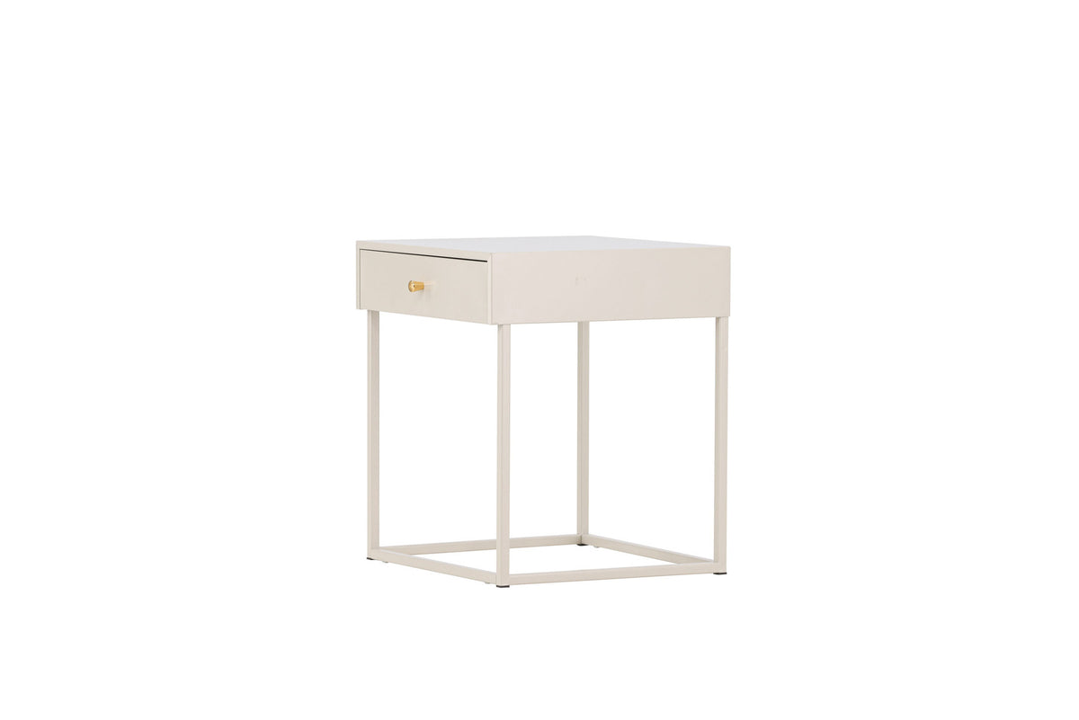 Bakal Nachttisch in Beige präsentiert im Onlineshop von KAQTU Design AG. Beistelltisch ist von Venture Home