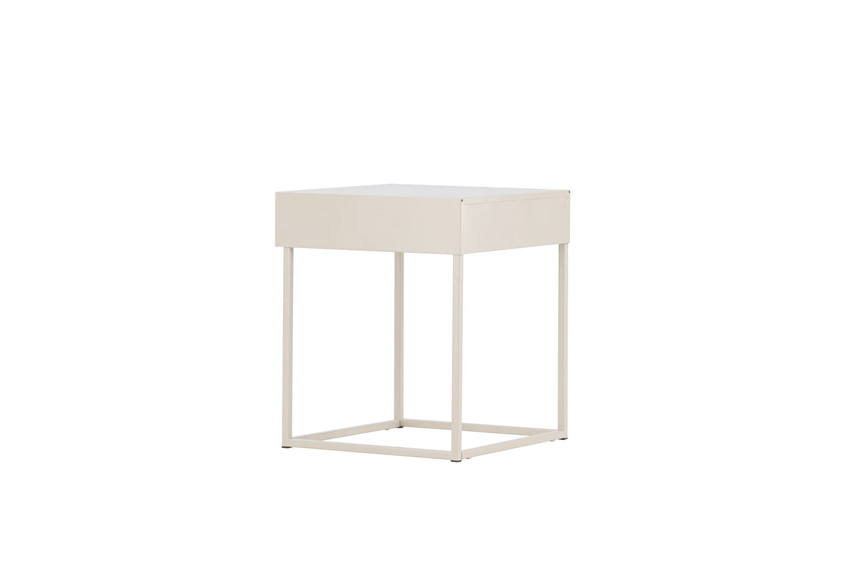 Bakal Nachttisch in Beige präsentiert im Onlineshop von KAQTU Design AG. Beistelltisch ist von Venture Home