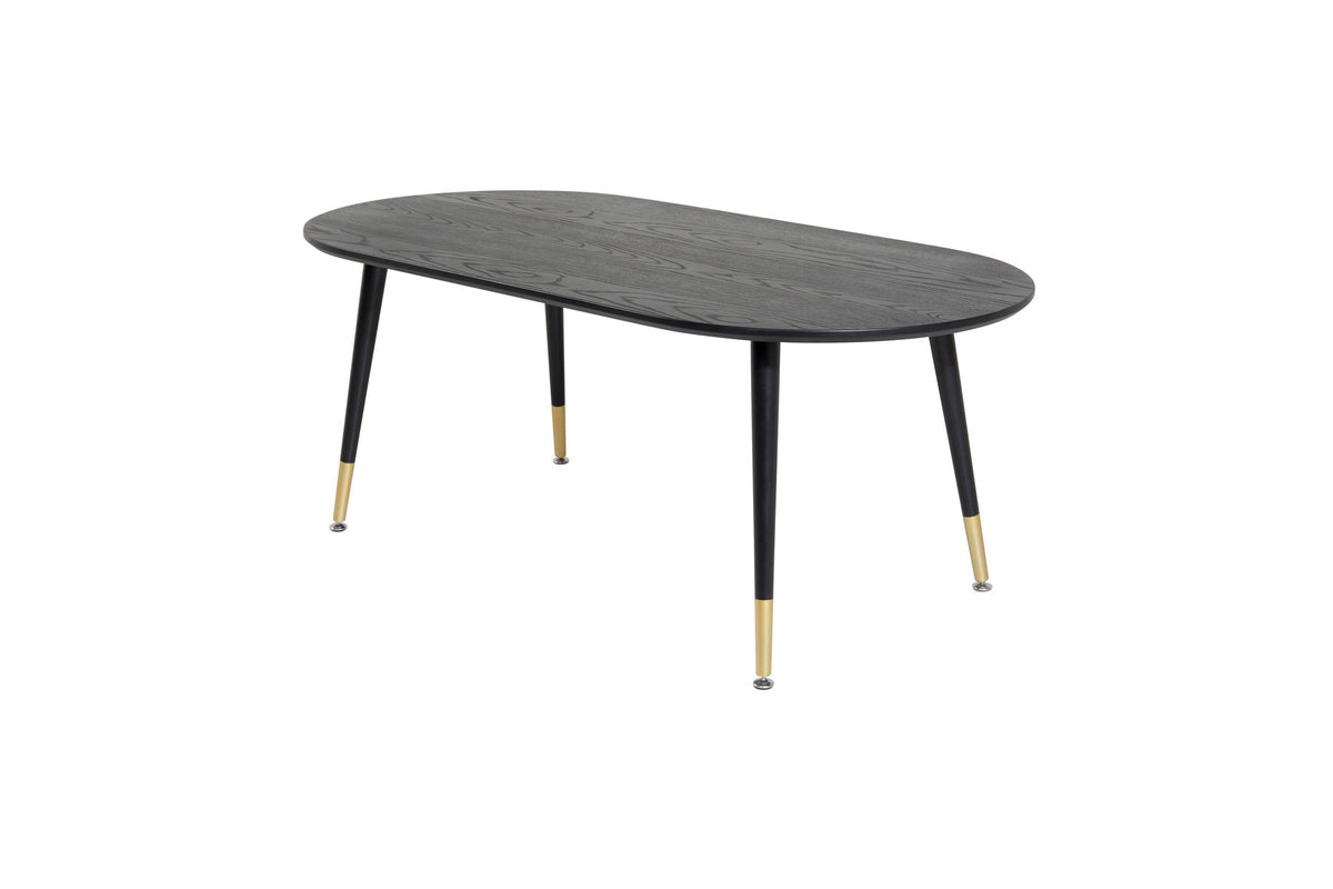Dipp Beistelltisch in Schwarz/Gold präsentiert im Onlineshop von KAQTU Design AG. Beistelltisch ist von Venture Home