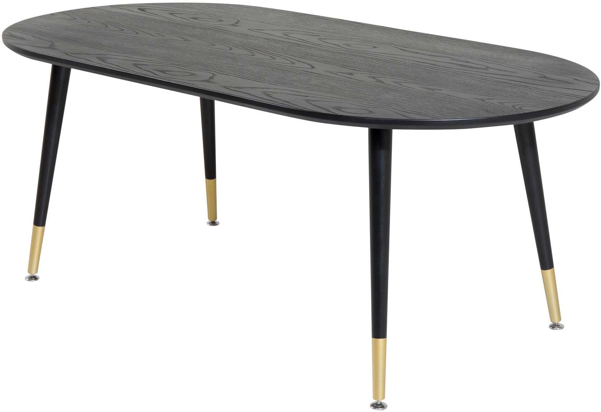 Dipp Beistelltisch in Schwarz/Gold präsentiert im Onlineshop von KAQTU Design AG. Beistelltisch ist von Venture Home