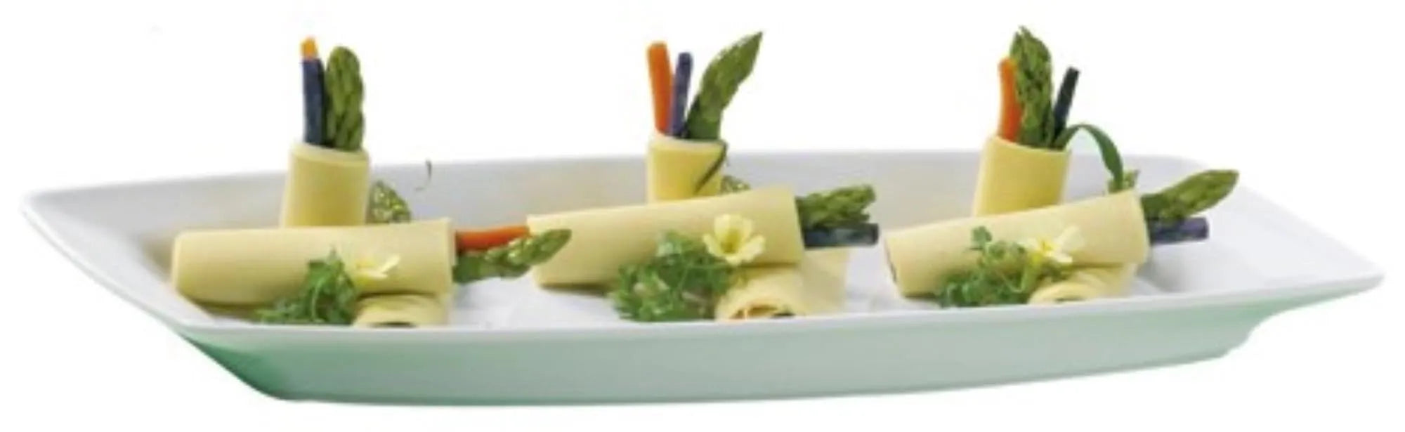 Revol Buffetplatte, 53x16x38cm, weiß – Perfekt für stilvolle Buffets.