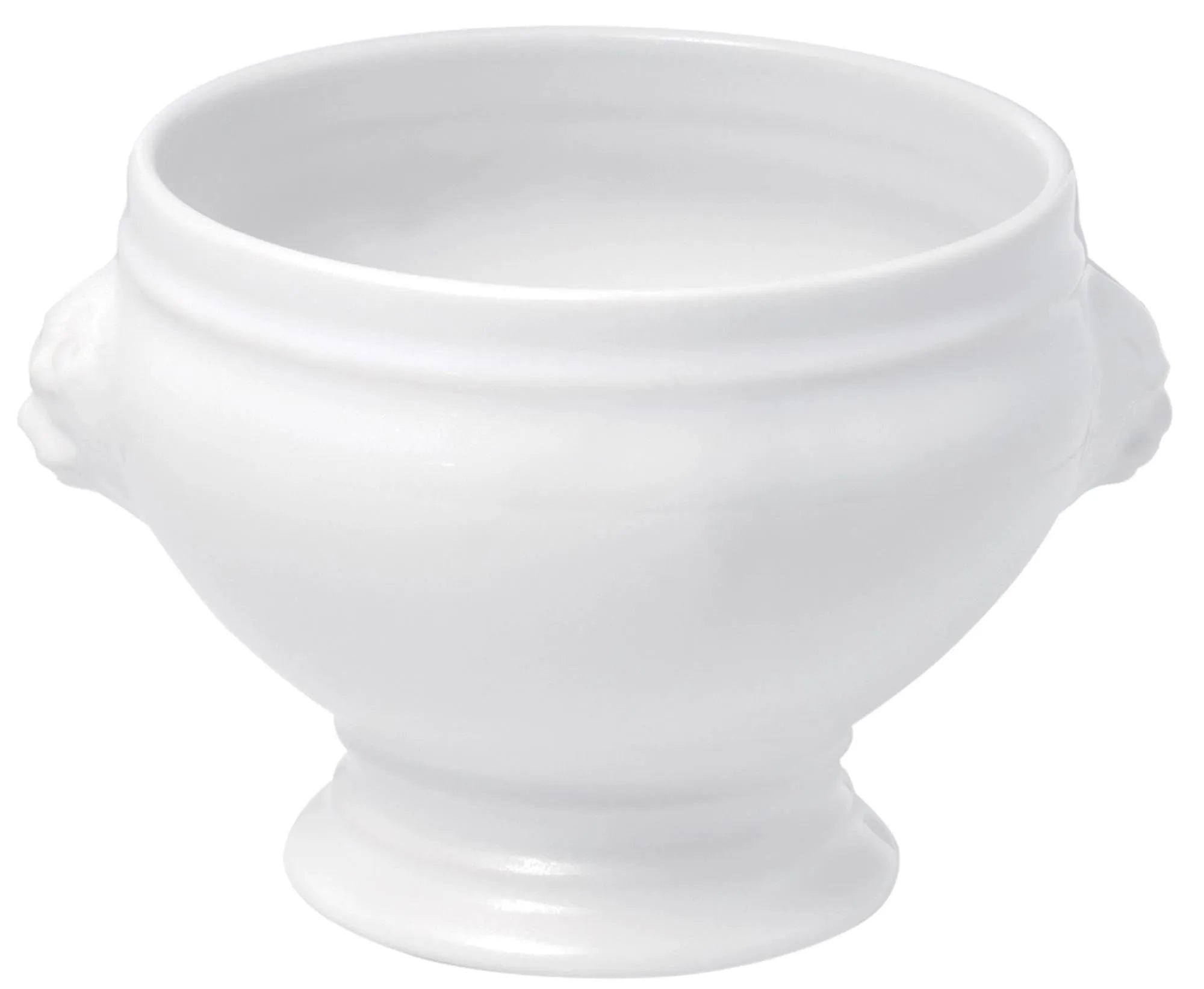 Elegante Löwenkopf Suppenschüssel von Revol, 11 cm, 35 cl, aus langlebigem Porzellan, ideal für Suppen und Eintöpfe.