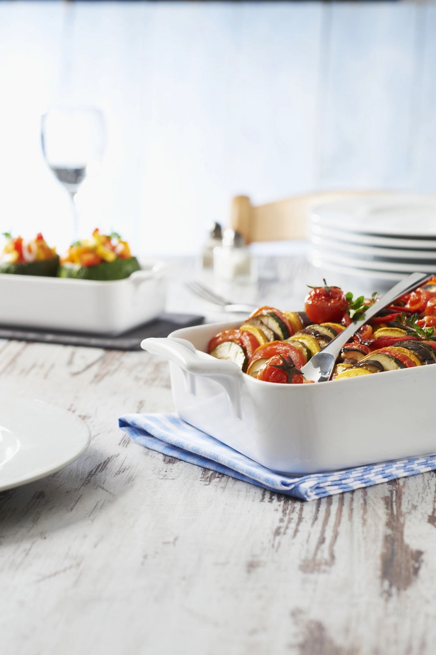 Rapid comme une forme rectangulaire, 26 cm, blanc