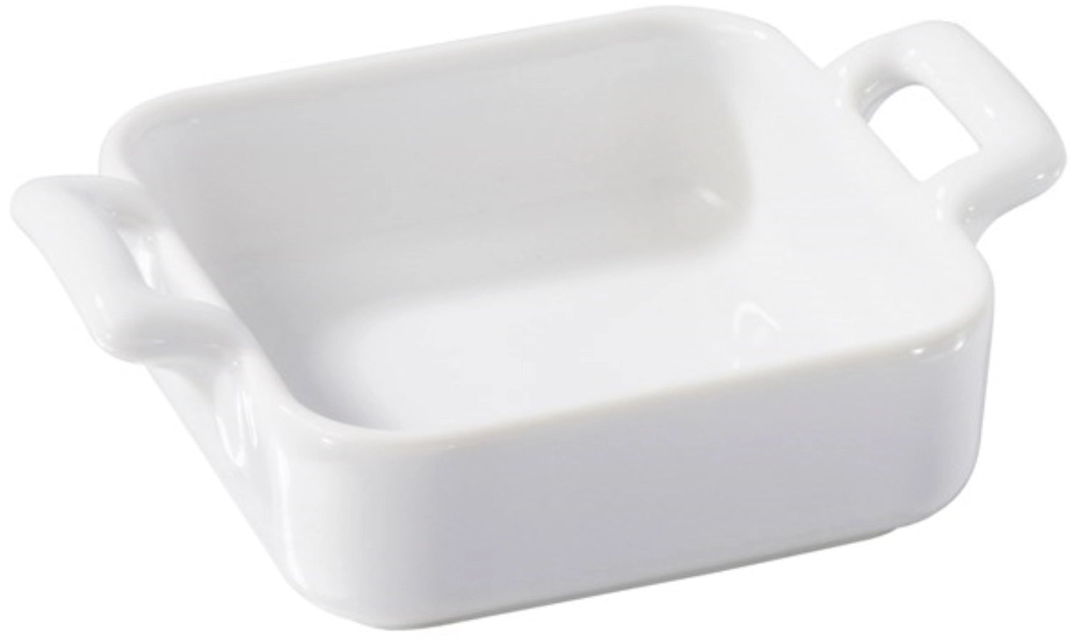 Bol carré profond, 7 cm, blanc